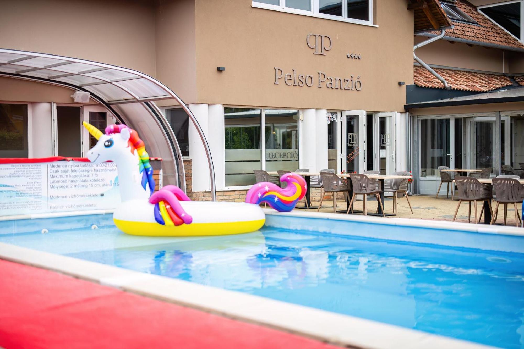 Pelso Panzio Balatonmariafurdo Exterior foto